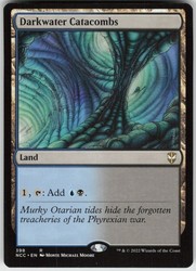 Darkwater Catacombs #398/485 Commander: Streets of New Capenna