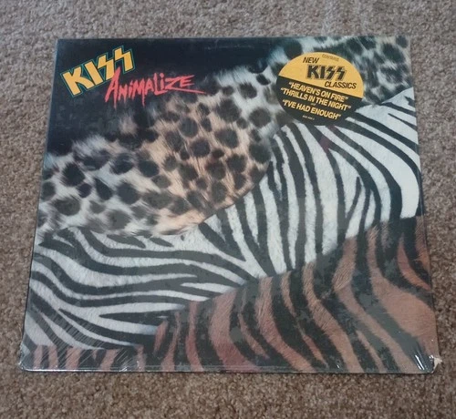 Kiss ‎Animalize  Mercury 422-822-495-1-M-1 Factory Sealed promo Vinyl