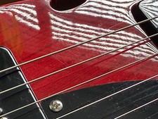 Fender Jim Adkins JA-90 thinline Telecaster electric guitar custom P90 Crimson
