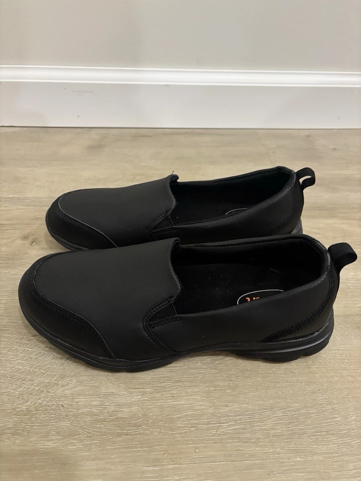 Safe T Step Camina 2.0Women 6.5 черные нескользящие устойчивые рабочие туфли для кормления в отличном состоянии - Изображение 4 из 4