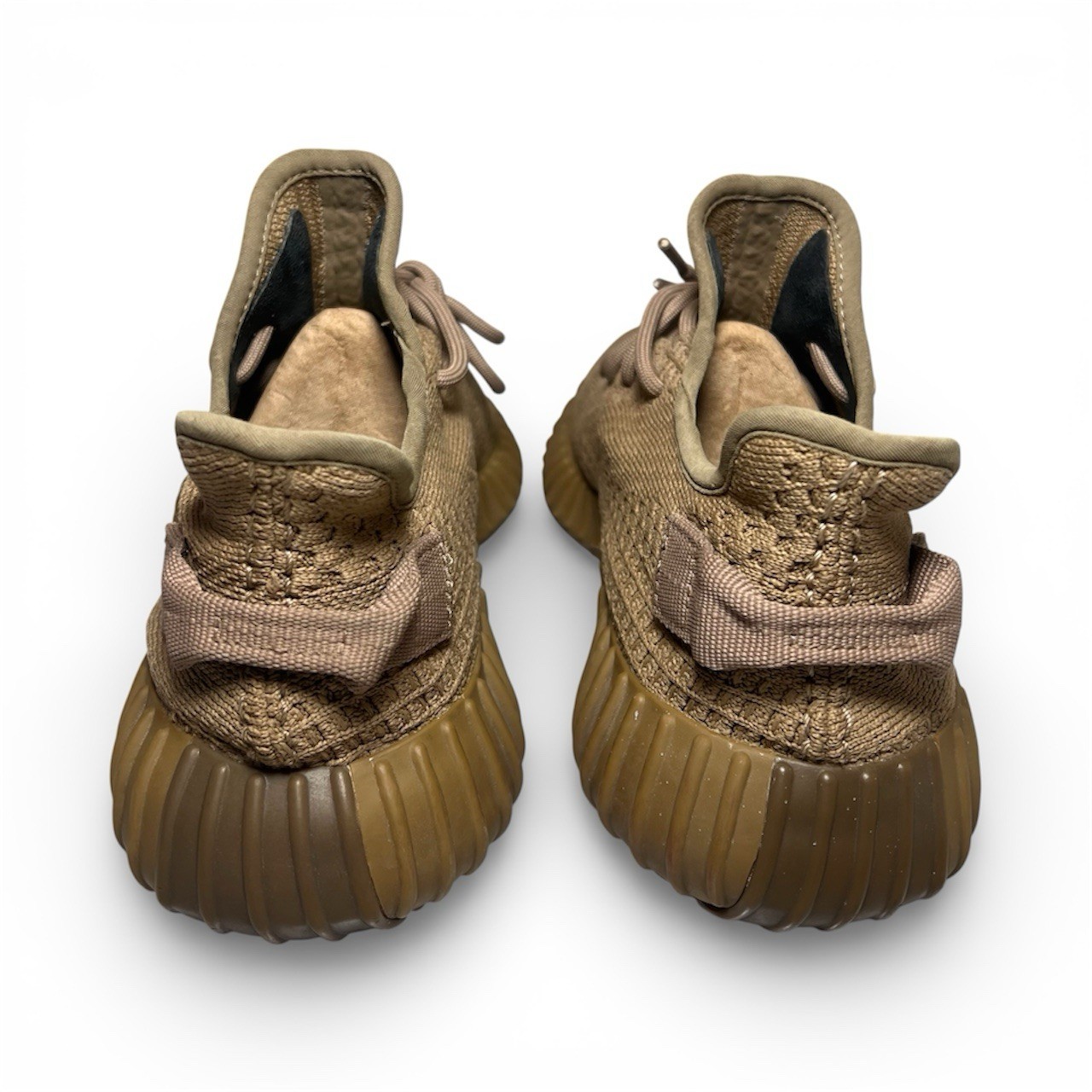 ADIDAS YEEZY BOOST 350 V2 USED SIZE 8.5 EARTH FX9033 thumbnail 3