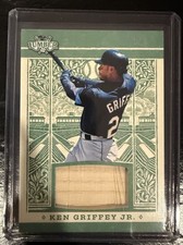 2025 Leaf Lumber Emerald Ken Griffey Jr. Game Used Bat Relic #’d 3/4!