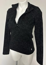 Spyder Active Women  s 1/4 Zip Fleece Size S Excellent Condition