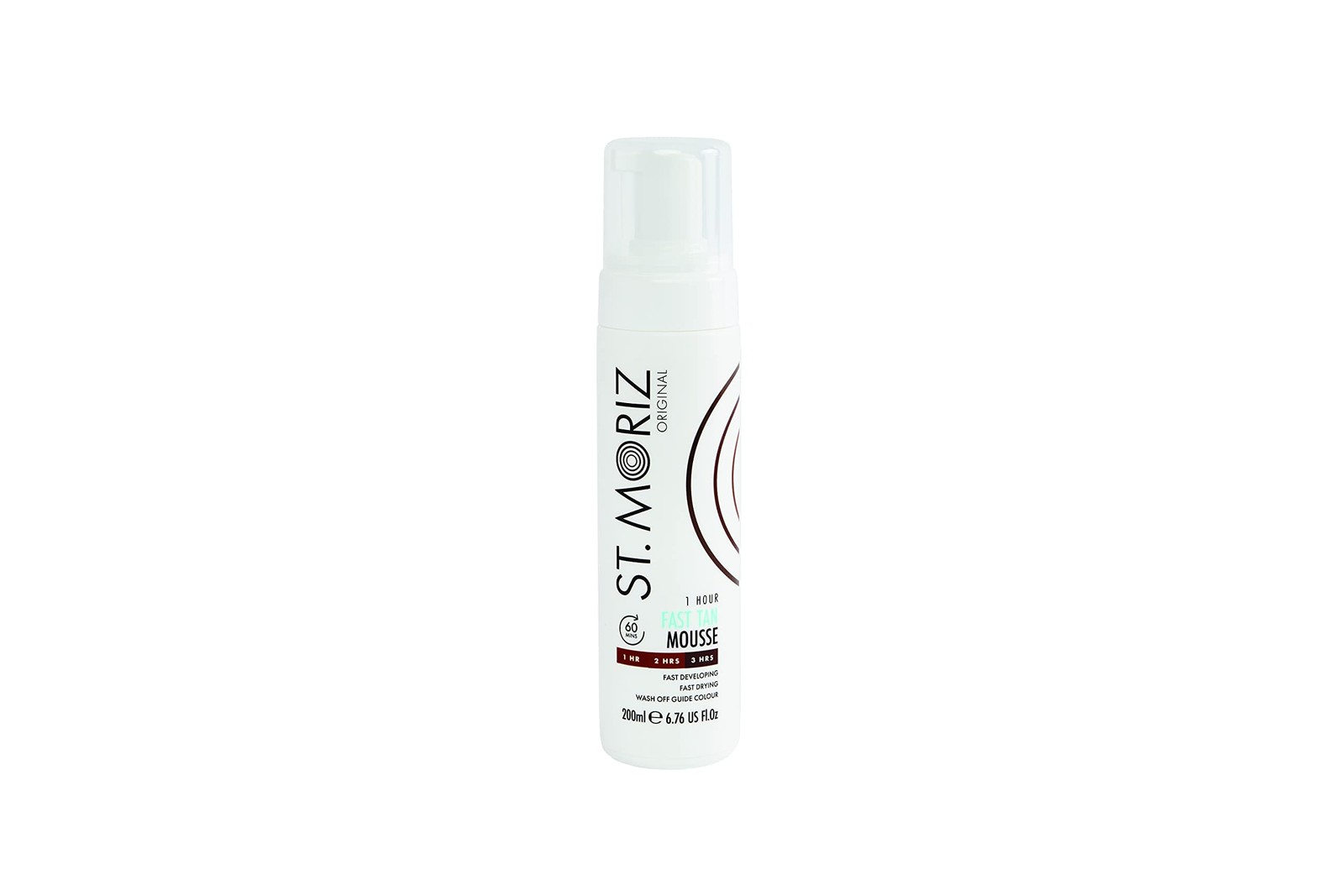 St Moriz Original 1 Hour Fast Tan Mousse | Fast Drying Vegan Express Fake Tan | 1 Hour for Light Glow, 2 Hours for Medium Glow, 3 Hours for Dark Glow | 200ml - Image 2