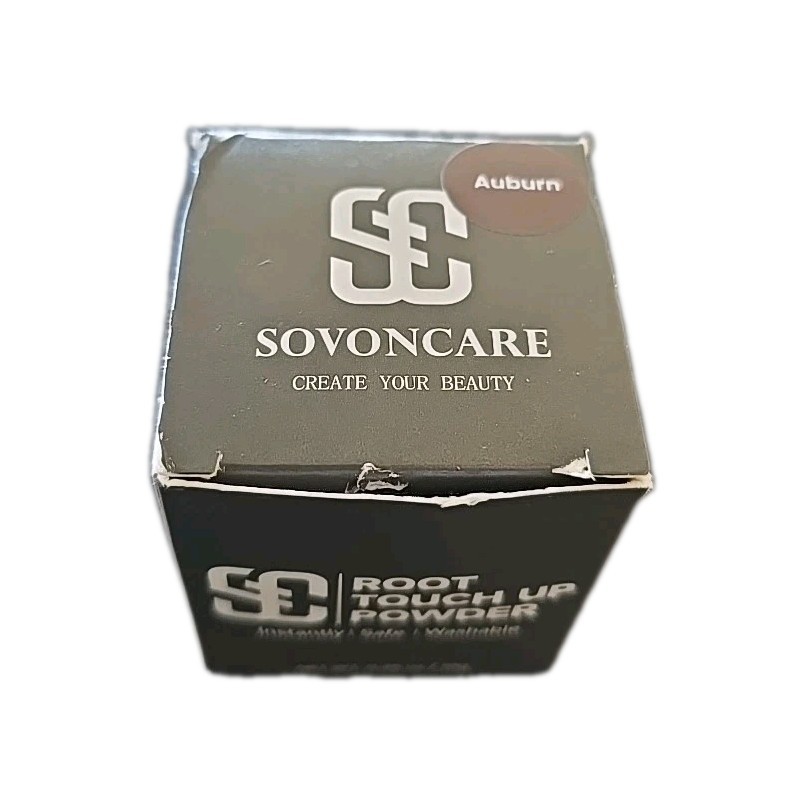 SOVONCARE Root Touch Up POWDER Auburn Brown Hairline Shadow 0.35oz