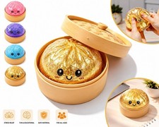 Dumpling Squeeze with Box Soft Steamed Bun Sensory Fidget Toys