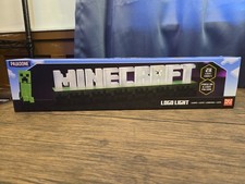 MINECRAFT LOGO LIGHT DISPLAY - BATTERY OR USB CHARGED - 2 LIGHT MODES
