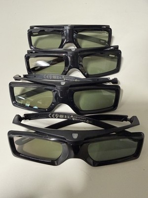 Sony Active Shutter 3D Glasses TDG-BT400A - set of FOUR - new batteries