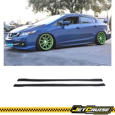 78x3 Universal Side Skirt Extension Flat Bottom Line Lip Rocker Panel Set Pp 78x3 Universal Side Skirt Extension Flat Bottom Line Lip Rocker Panel Set Pp