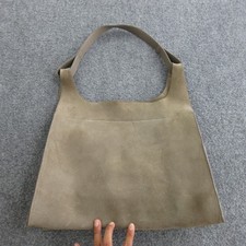 Cuyana Shoulder Bag Womens Medium Taupe Suede...