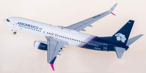 Modellino aereo passeggeri 1:200 Geminijets Aeroméxico Boeing 737-800S pressofuso - Foto 4 di 4