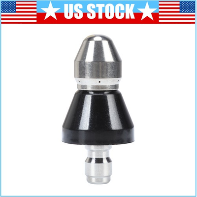 #ad 1pc 1 4 High Pressure Drain Nozzle Sewer Pipe Cleaner Pressure Washer Tools USA $7.90