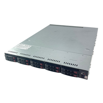 Supermicro CSE-116 Server Chassis 10xSFF X10SRW-F LGA2011-3 2x700W PSU SAS3