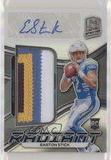 2019 Panini Spectra Radiant Rookie Signatures 27/199 Easton Stick Patch Auto eq1