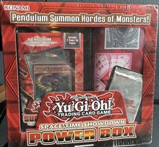 Yugioh Space-Time Showdown POWER Sealed Box-Deck,3 Power-Up Packs NIB