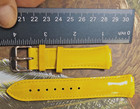 TECHNOMARINE-Original-17mm Nice Bright Yellow Leather Watch Band-FREE SHIPPING!! — photo 7