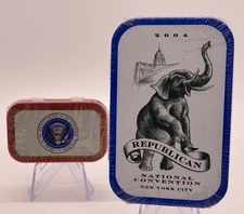 Altoids 2004 Republican Nat Convention & Presidents Seal Of Approval SEALED Rare