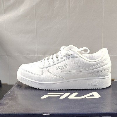 FILA A-LOW Men's Low Top Lace Up Sneakers White 1CM00551-100
