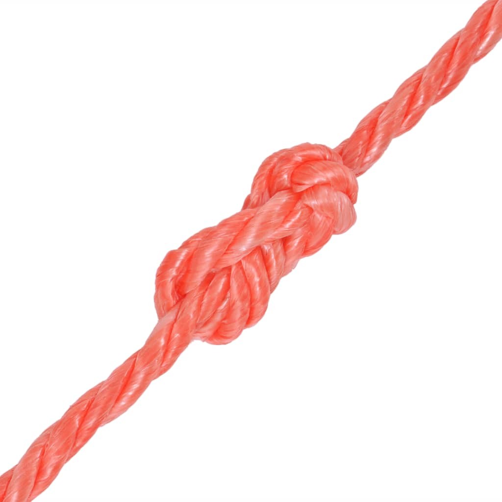 vidaXL Corda Intrecciata in Polipropilene 10 mm 500 m Arancione - 2