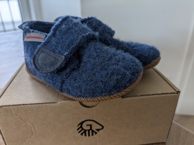 Giesswein Hausschuhe Größe 22 Jeans Blau Oberstaufen Slim Fit