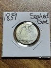 1839 P Seated Liberty Silver Dime Good Tough Date U.S. Type Coin (Raw13909) T
