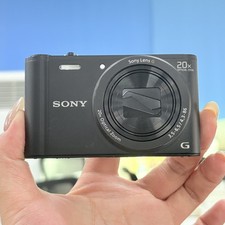 SONY Cyber-shot DSC-WX350 black 18.2 MP 20x Zoom Digital Camera English 90 new