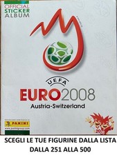 PANINI EURO 2008 FOOTBALLERS FIGURE FROM 251/500 CHOOSE FROM LIST