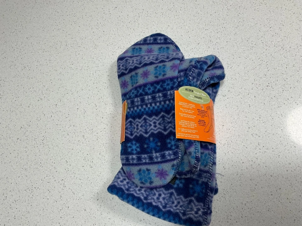 Calcetines Acorn Comfort Fleece Versa Fit Azul Talla s/M Mujer’s Nuevo Púrpura Foto 4 de 4