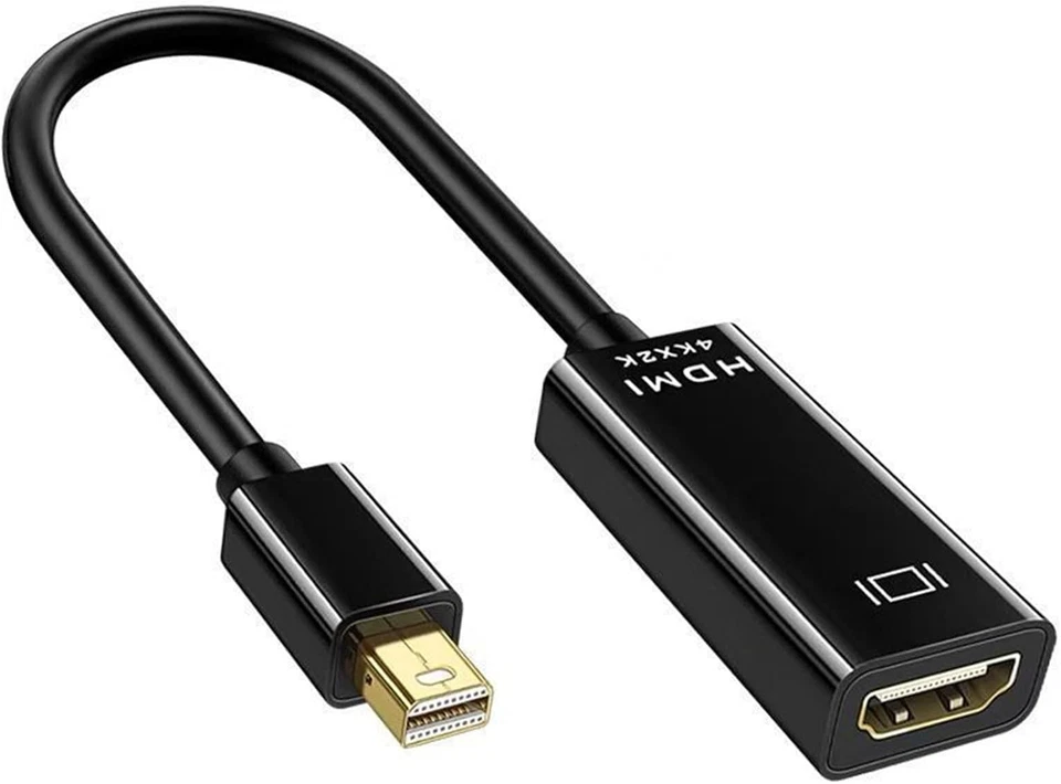 Mini Displayport auf HDMI Adapter Mini DP auf zu HDMI Kabel Wandler Konverter 4K - Bild 2 von 4