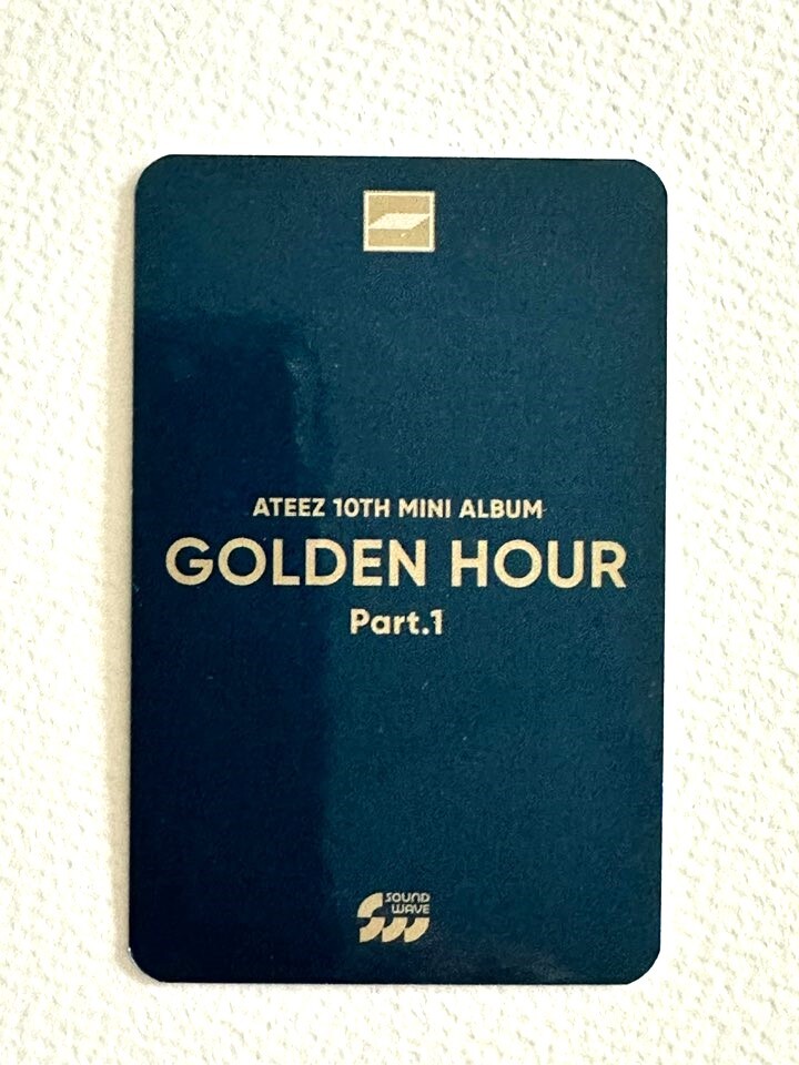 ATEEZ [ GOLDEN HOUR : Part.1 ] Soundwave Lucky Draw 1st 2ND POB