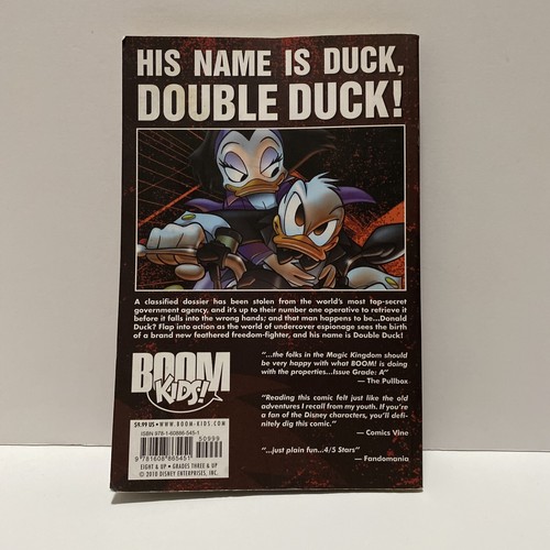DONALD DUCK AND FRIENDS DOUBLE DUCK Disney’s Secret Agent VOL 1 BOOM! - Picture 2 of 7