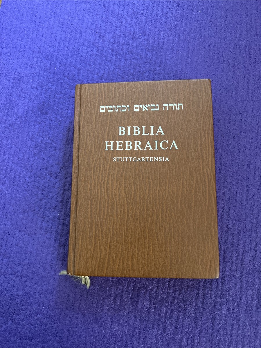 BIBLIA HEBRAICA STUTTGARTENSIA ビルリアヘブライカ BIBLIA HEBRAICA STUTTGARTENSIA ビルリアヘブライカ