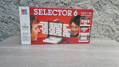 Gesellschaftsspiel Selector 6 mb sehr gut komplett 90er Spiele