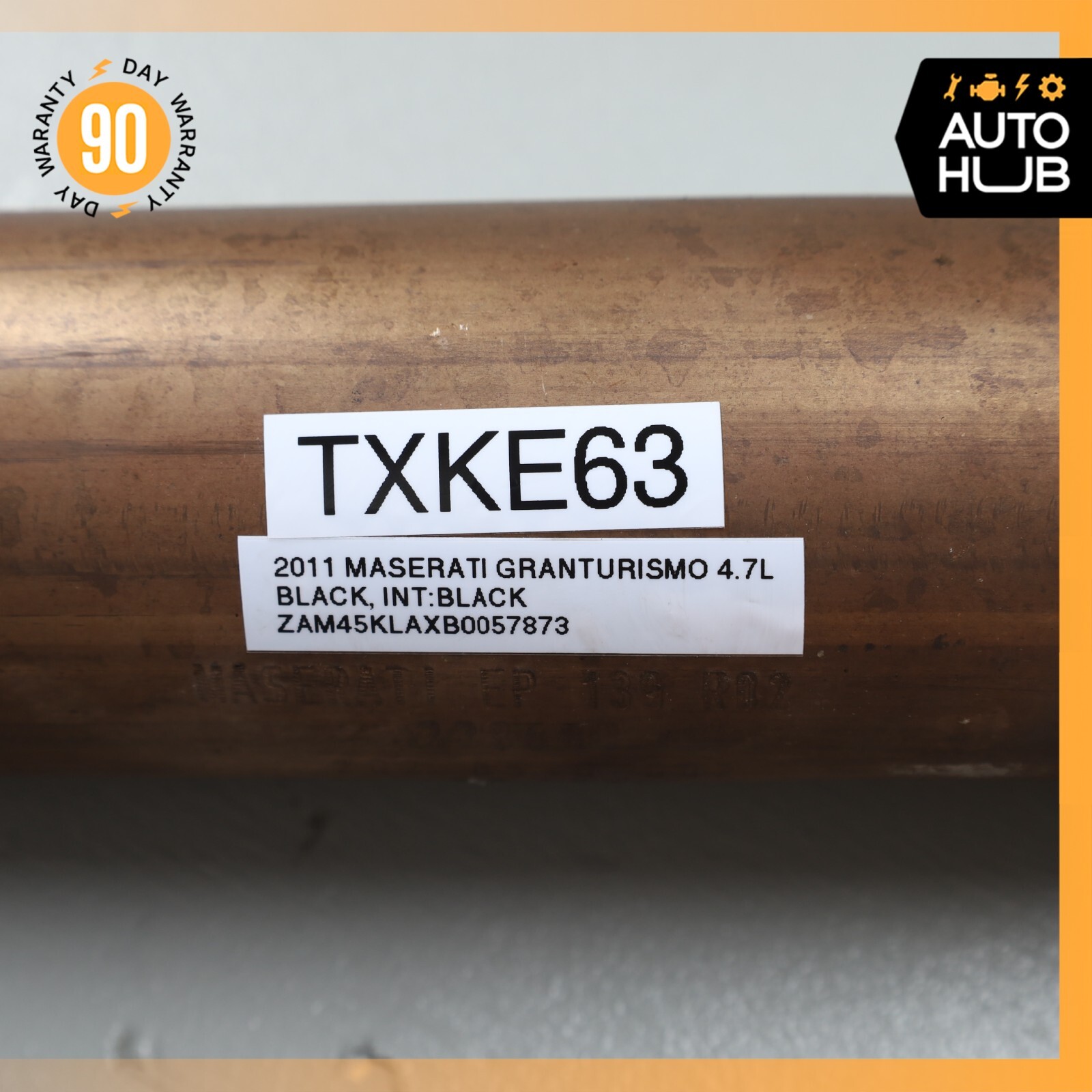 Maserati GranTurismo S M145 4.7L Exhaust Pipes Left & Right Side Set OEM 56k