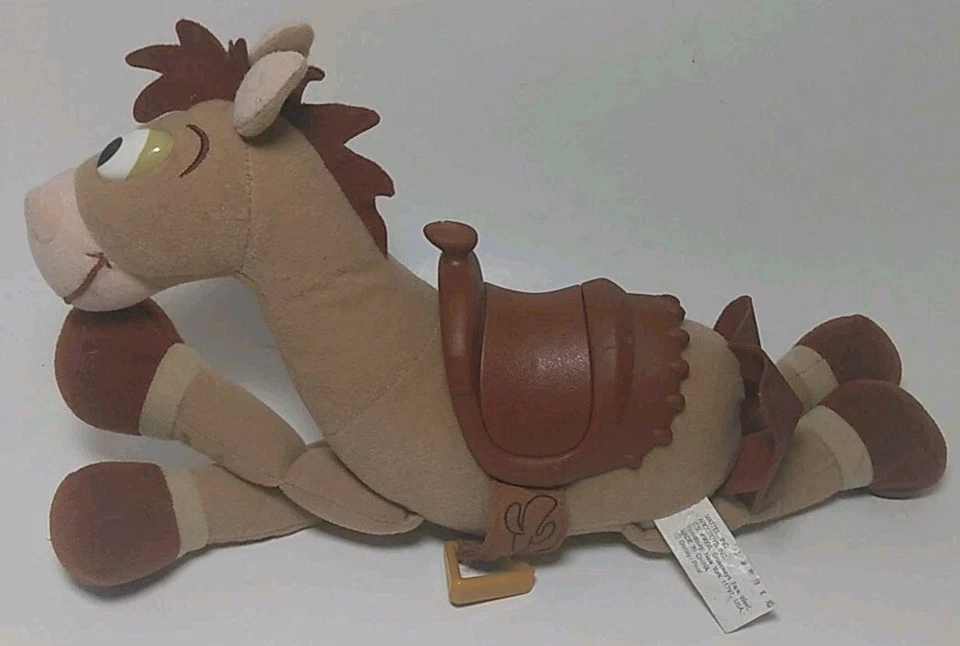 Juguetes Mattel caballo de peluche ojo de buey Woody’s Roundup de Disney Toy Story Foto 3 de 4