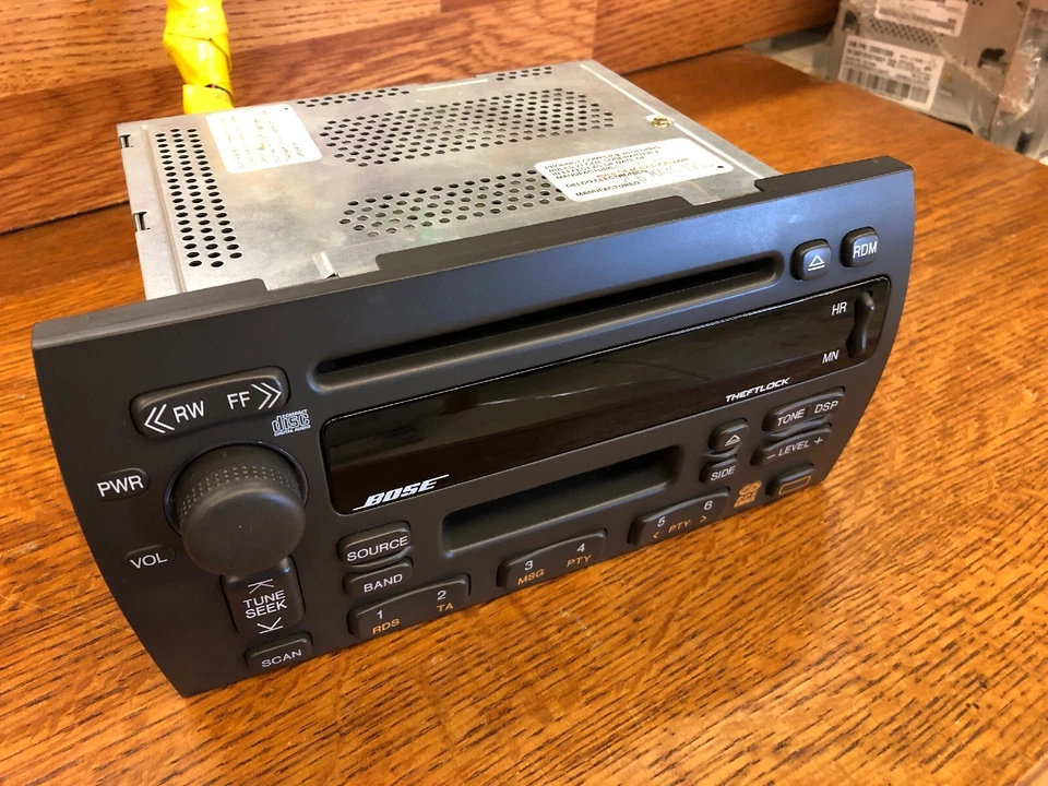 Nuevo Desbloqueado 00-01 Cadillac Deville 1998-01 Sevilla BOSE RADIO AM FM CASSETTE CD Foto 3 de 4