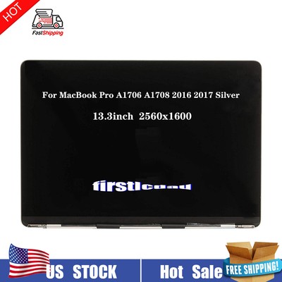 For MacBook Pro A1706 A1708 2016 2017 Silver MNQG2LL/A LCD Display Screen 13.3in