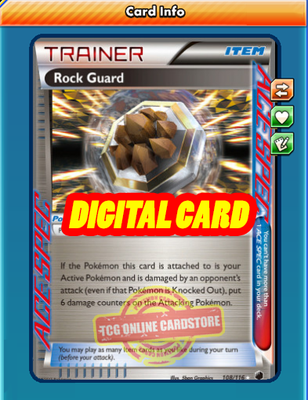 Pokemon Trading Card Game Rock Guard Ace Spec 108 116 Ptcgo Online Digital Card Labaguettepattaya Com