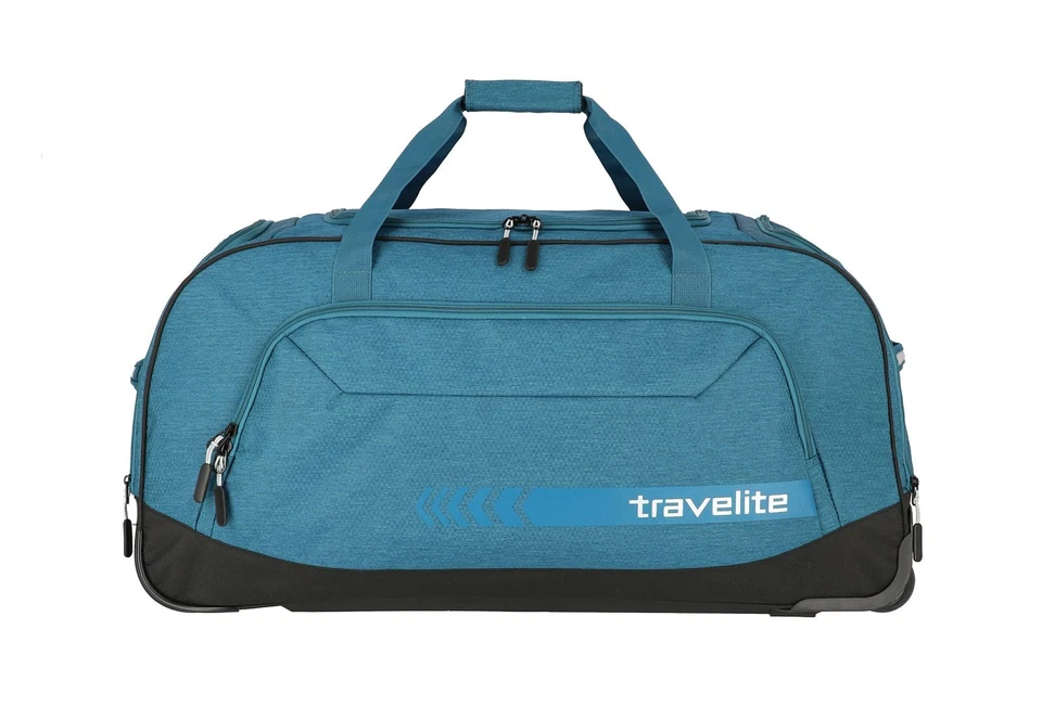 travelite Kick Off Wheeled Duffle XL Reisetasche Tasche türkis schwarz Neu - Bild 2 von 3