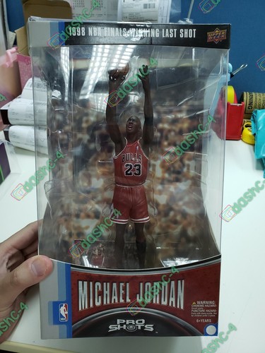 McFarlane Michael Jordan 1998 NBA Finals Winning Last Shot 8" Figure Used Box - Picture 3 of 6