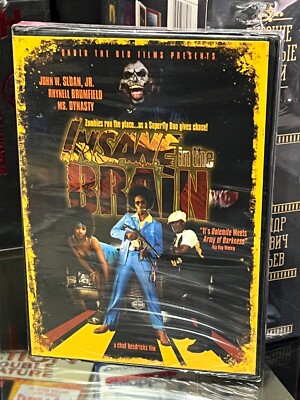 Insane in the Brain (DVD) Chad Hendricks, John W. Sloan, Rhynell Brumfield, NEW!