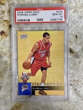 🔥 STEPHEN CURRY 2009-2010 Upper Deck #234 Gem Mint PSA 10 Rookie Card RC 🏀
