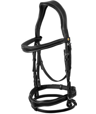 Capezzina Flash In Cuoio Blenheim Per Cavallo – Shires, Fissaggi Acciaio Inox