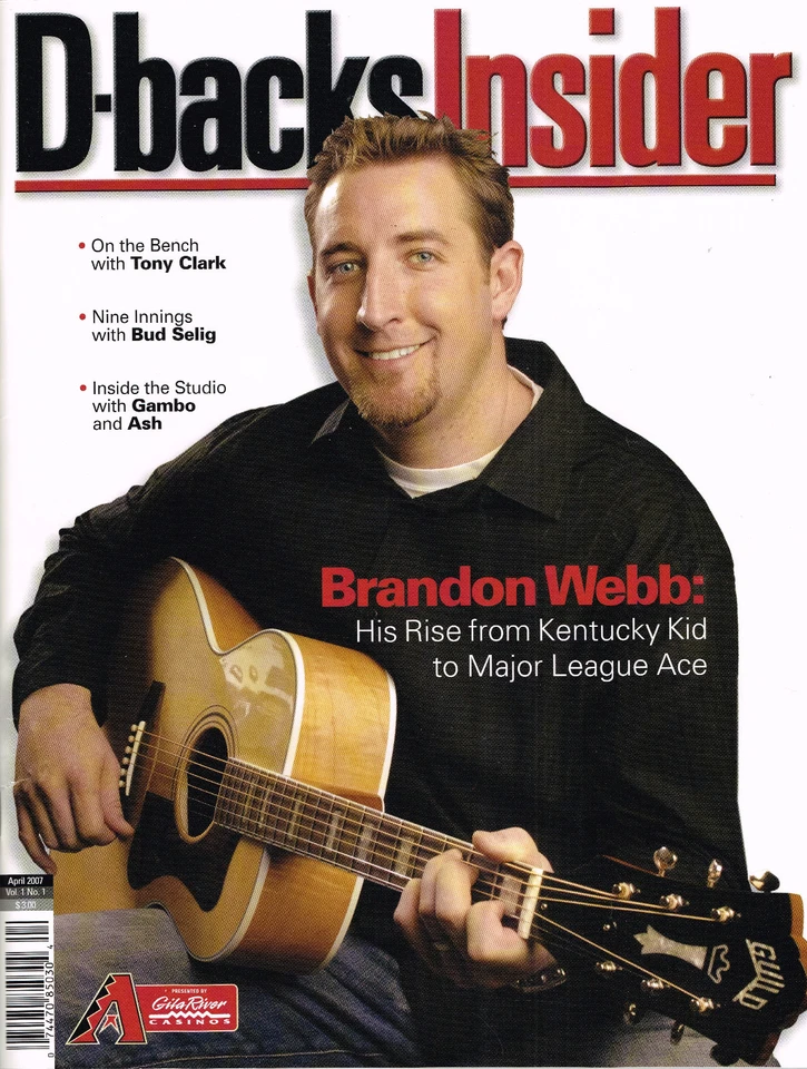 2007 Arizona Diamondbacks Insider Magazine Dbacks MLB Baseball - Your Choice - Image 2 of 4