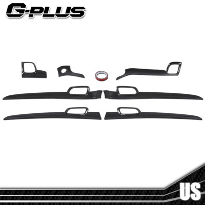 Fit For 2011-2020 Jeep Grand Cherokee Dashboard Panel Door Handle Trim Bezels