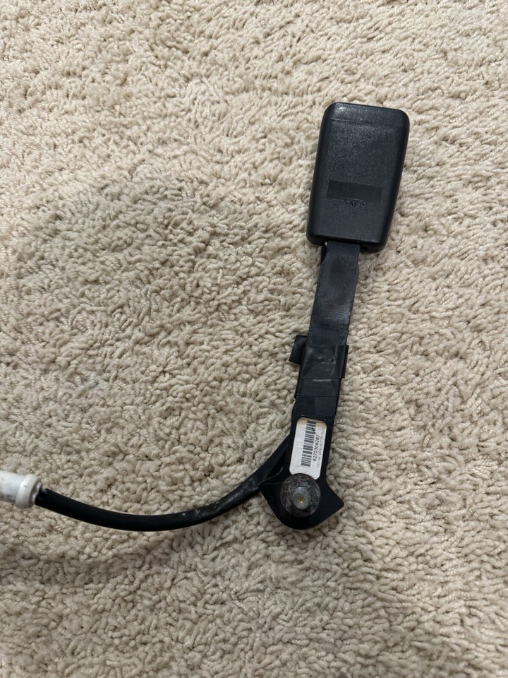 2007 2012 Ford Mustang Black DRIVER LEFT Front Seat Belt Buckle eBay