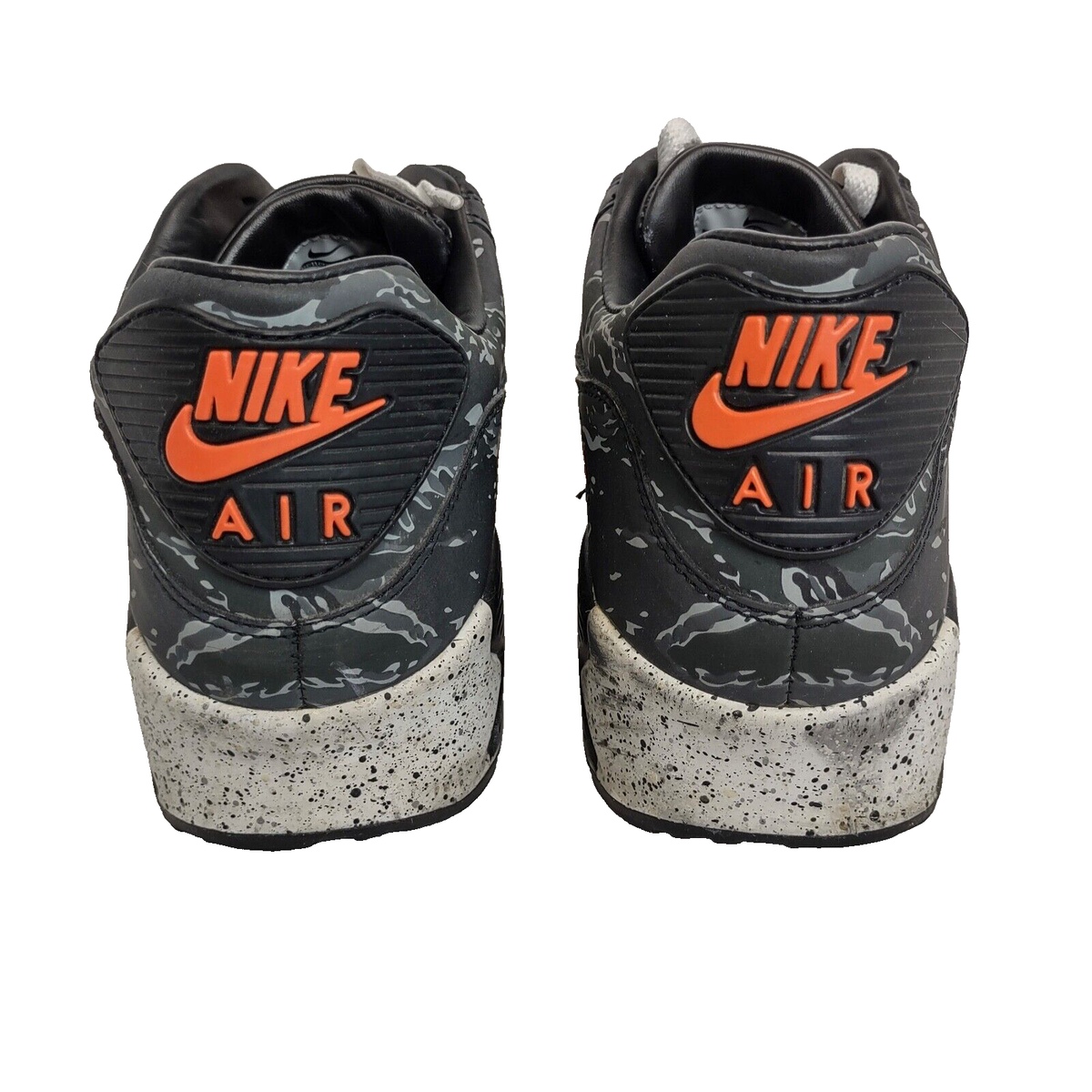 Nike Air Max 90 Premium Atmos Tiger Camo Black Grey Orange