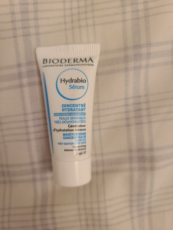 NEW Bioderma Hydrabio Serum Moisturizing Concentrate, Travel 5ml / .17 fl oz