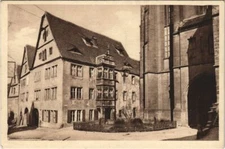 Old postcard postcard Rothenburg rectory St Jakob GERMANY (1076662)