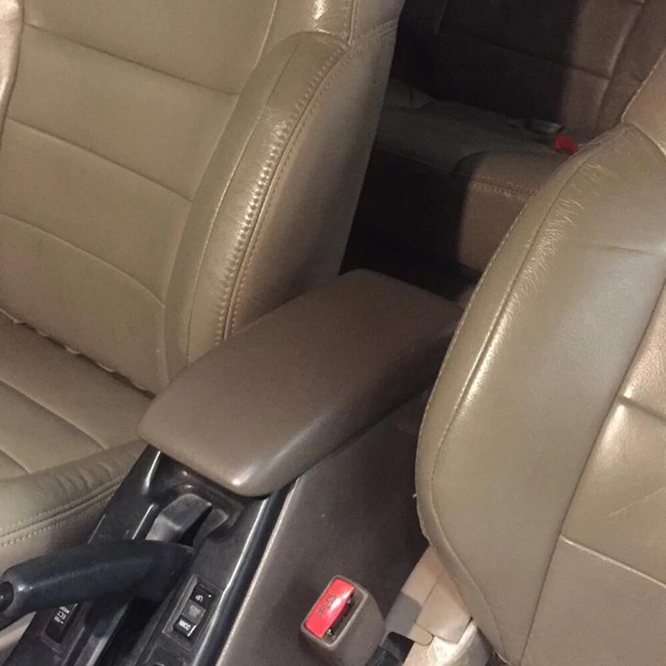 Placa de cubierta de tapa de consola central bronceado roble para Toyota 4Runner 1996 1997 1998 reemplazar Foto 4 de 4